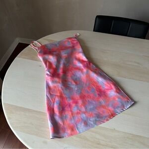 Simons summer satin dress